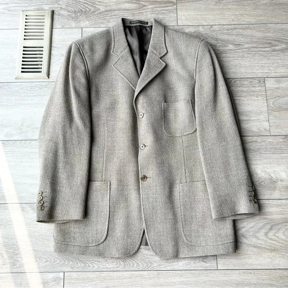Vintage Guy Laroche Union Made Pure  Wool Blazer - Picture 3 of 15